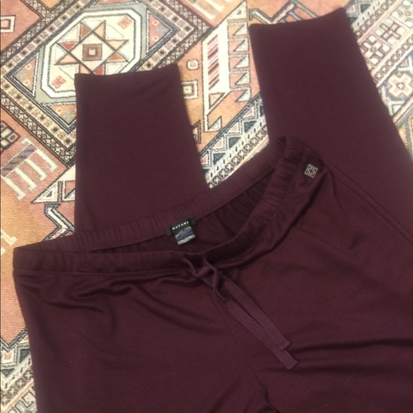 Natori Pants - NWOT Natori Lounge Pant, Nordstrom, Maroon